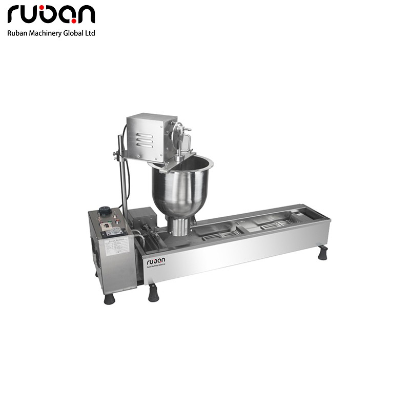 Fully Commercial Automatic High Quality Mini Doughnut Donut Glaze Make Maker Fryer - Ruban