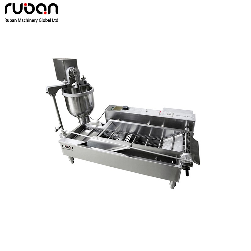 Fully Commercial Automatic High Quality Doughnut Donut Glaze Make Maker Fryer - Ruban