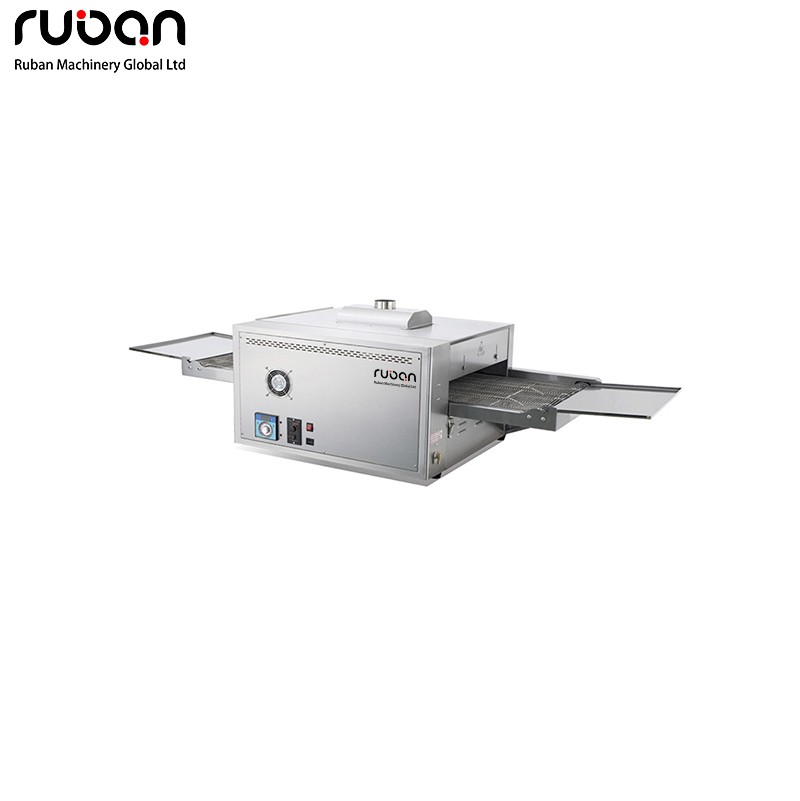 Commercial Automatic Chain Type Gas Conveyor Pizza Oven - Ruban