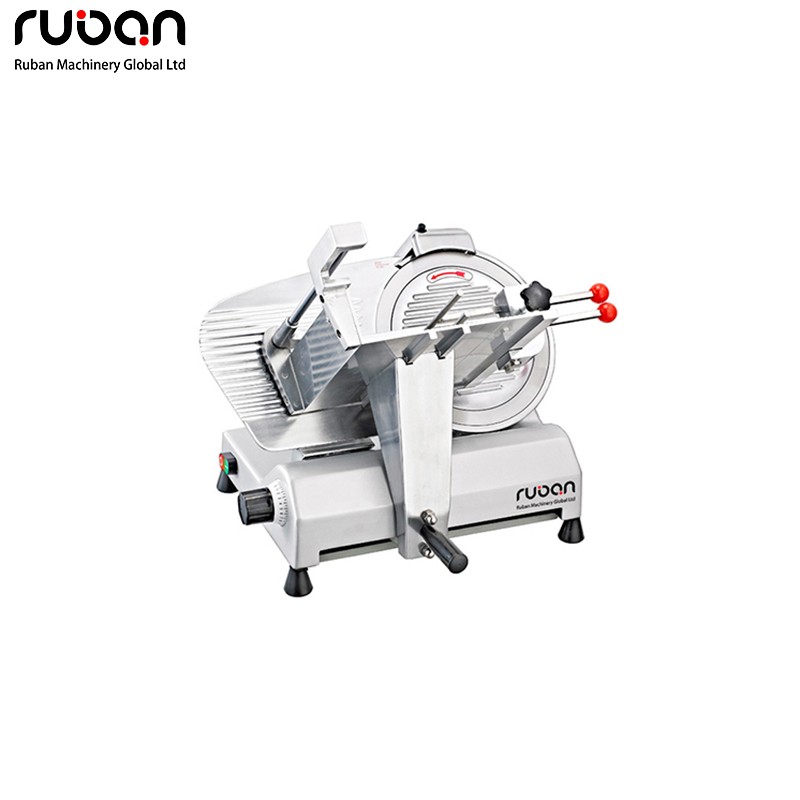 Commercial Kitchen Equipment Meat Cutter Machine Electric Meat Slicer Semi Automatic Stainless Steel Frozen Meat Slicer Machine - Ruban
