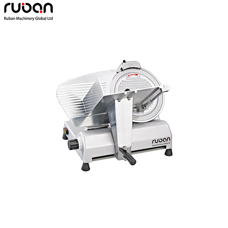Commercial Meat Cutter Machine Electric Meat Slicer Semi Automatic Stainless Steel Frozen Meat Slicer Machine - Ruban