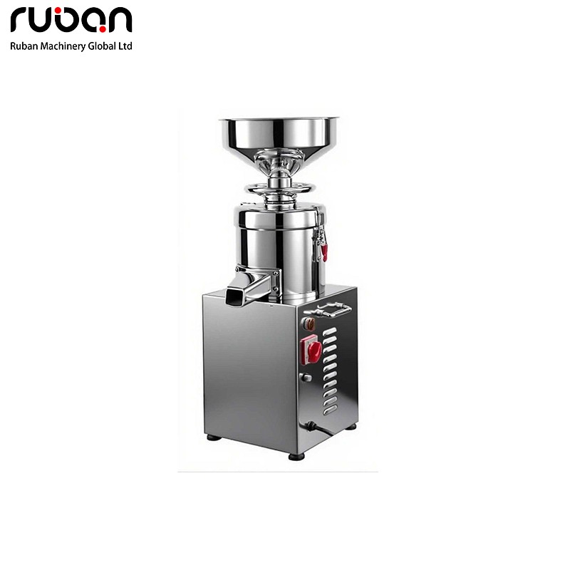 Commercial kitchen automatic separation stainless steel soymilk machine Mini Square Seat Grinder - Ruban