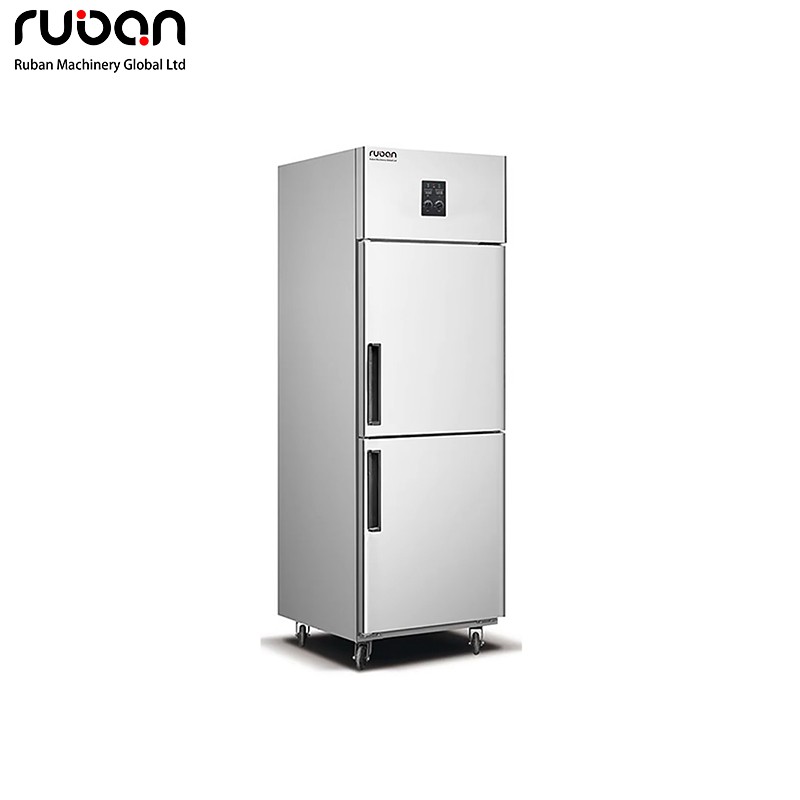 Direct Cooling Stainless Steel Commercial Upright Refrigerator Freezer - Ruban