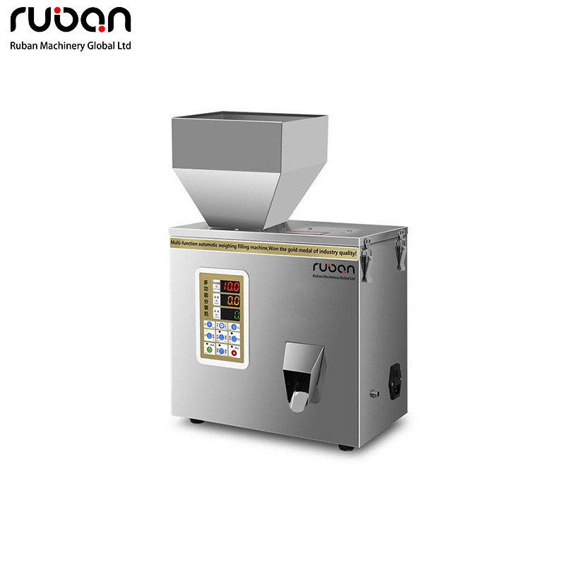 Semi Automatic Spices Nuts Coffee Powder Pouch Sealing Packaging Filling Machine - Ruban