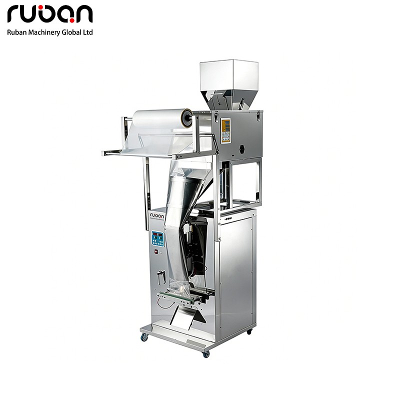 Automatic Vertical Popcorn Banana Chips Snack Pouch Packing Machine - Ruban