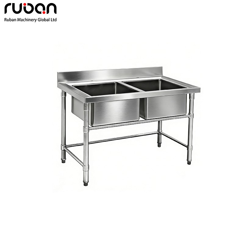 Heavy Duty Industrial Commercial Sink Kitchen Stainless Steel Restaurant Sink - Ruban