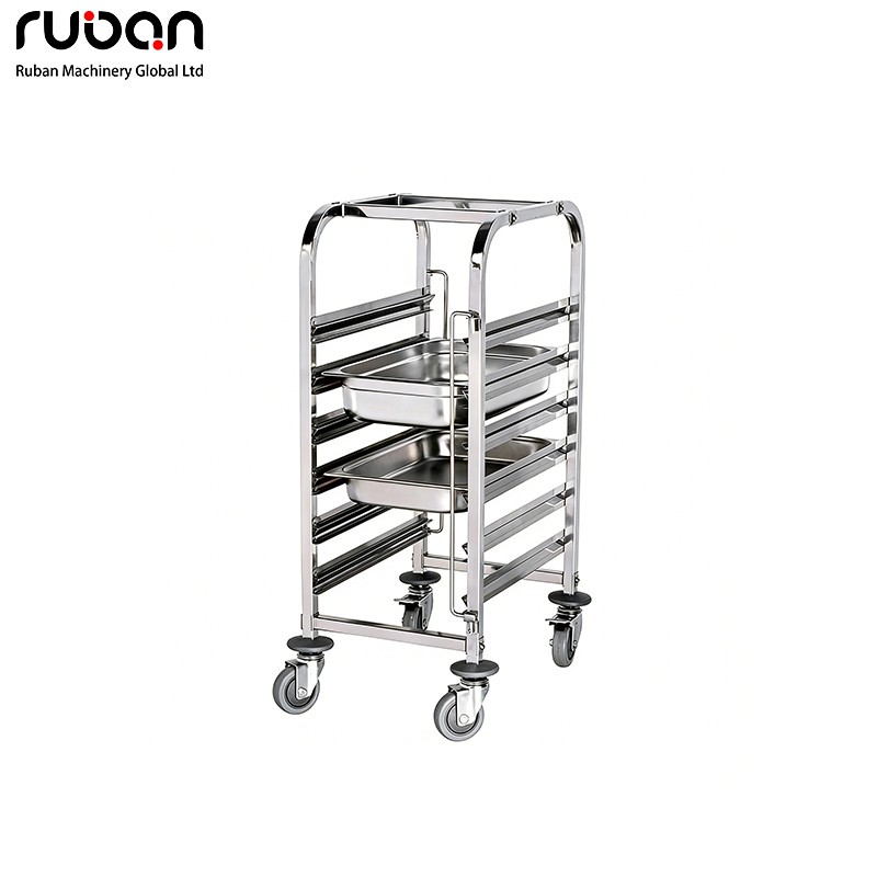 Restaurant Food Bread Oven Baking Cooling Tray Trolly Cart Stainless Steel 304 Kitchen Pan Cake Bakery Rack Trolley - Ruban