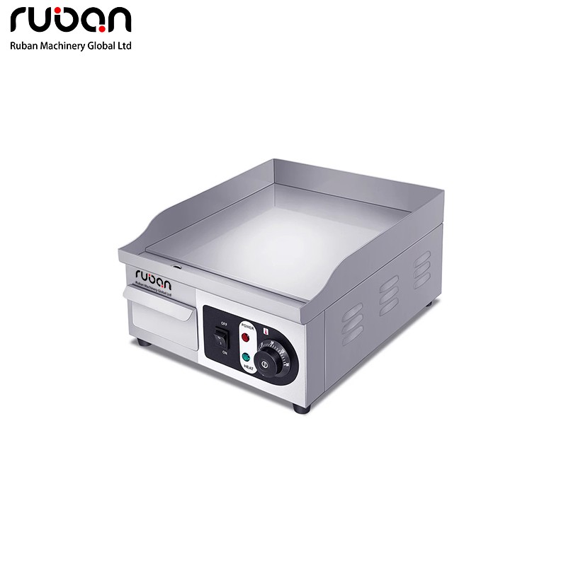 Commercial Countertop Electric Griddle Stainless Steel Flat Top Grill - Ruban
