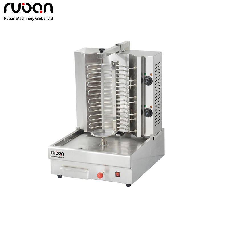 Commercial Electric Shawarma Machine | Vertical Rotisserie Grill for Doner Kebab, Gyro & Commercial Kitchen Use - Ruban