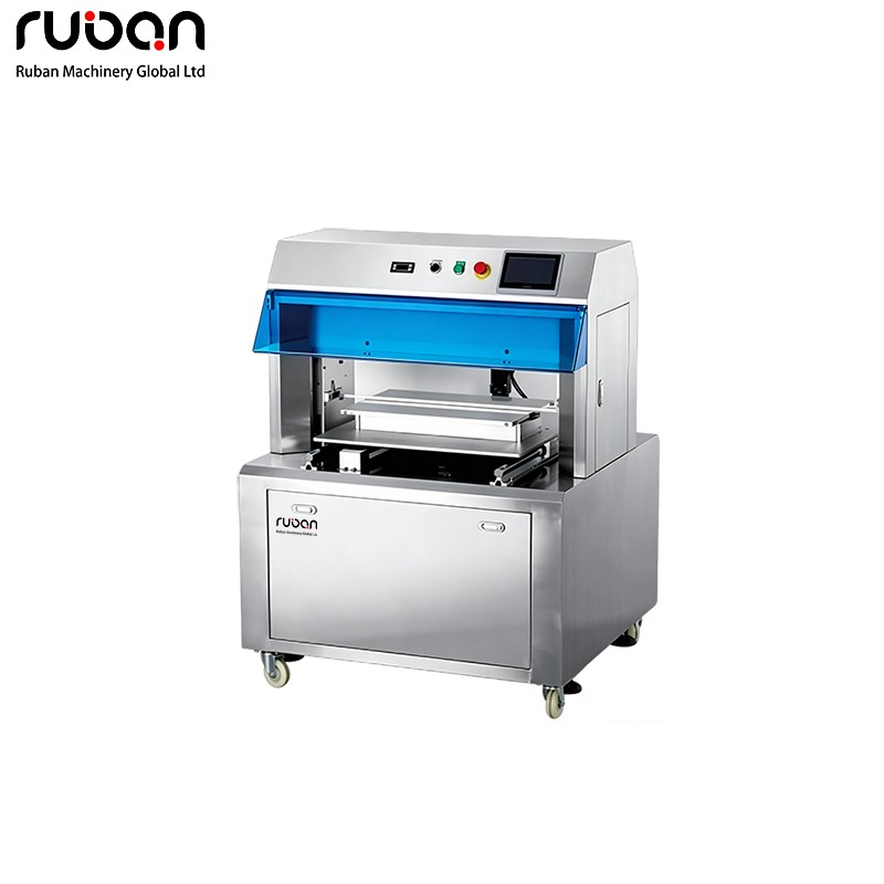 Commercial  Automatic Cake Cutting Machine, Industrial Cake Slicer for Multiple Cake Types - Ruban