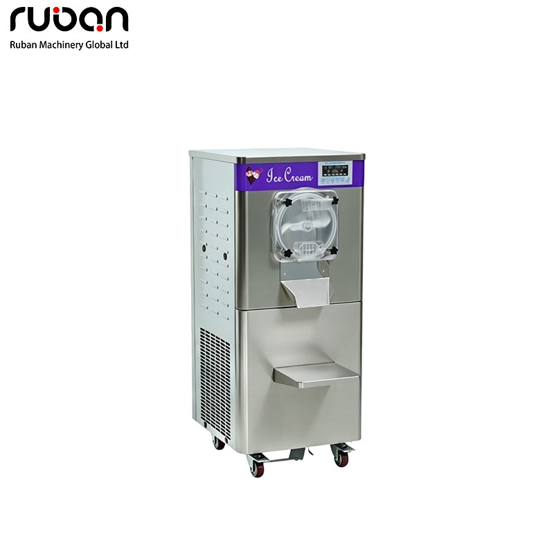 Commercial Hard Ice Cream Machine | Floor-Standing Gelato Batch Freezer for Ice Cream Shops & Cafes - Ruban