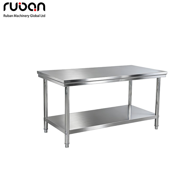 Commercial Restaurant 304 Stainless Steel Kitchen Working tables Food prep table - Ruban