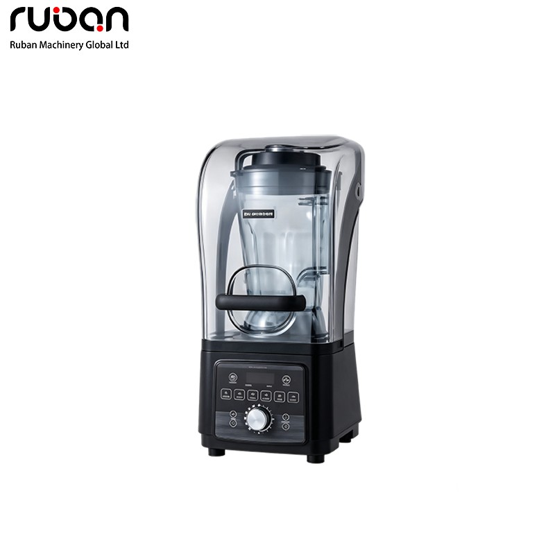 Heavy-Duty Commercial Blender with Sound Enclosure for Smoothies & Sauces - Ruban