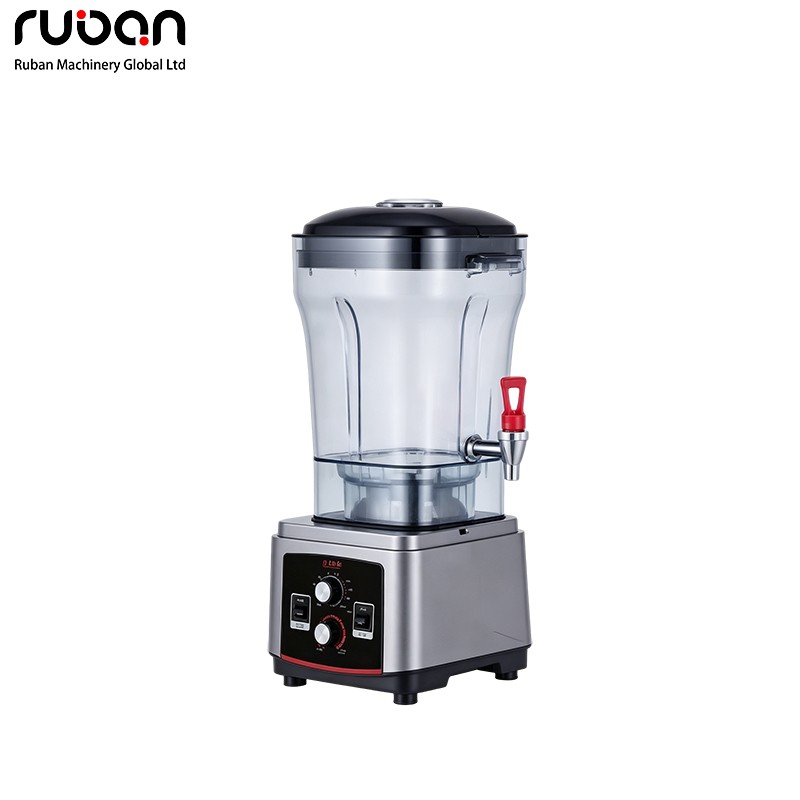 Large-Capacity Commercial Blender with Dispensing Tap for Smoothies & Beverage Prep - Ruban