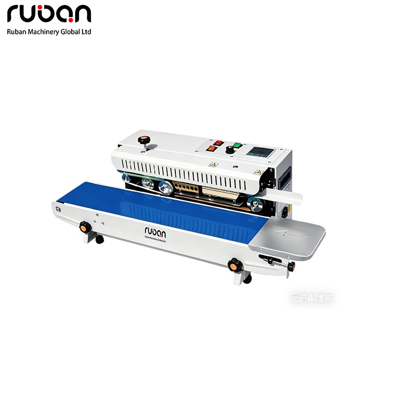 Commercial Continuous Band Sealer for Food & Industrial Packaging - Ruban