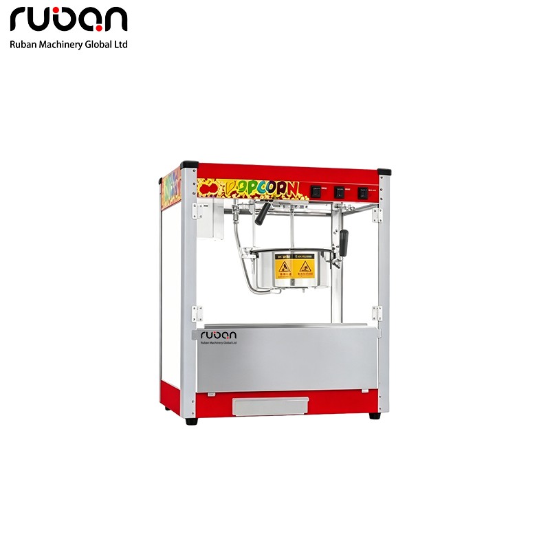 Commercial Flat Top Popcorn Maker - High Output & Durable Snack Machine - Ruban