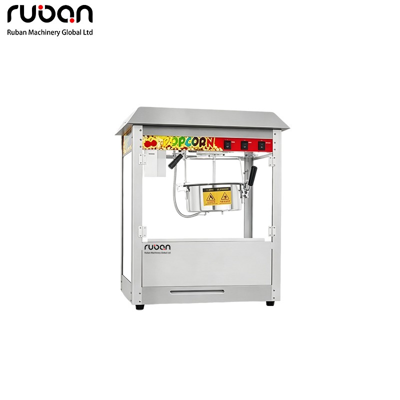 Premium Stainless Steel Rooftop Commercial Popcorn Machine - Ruban