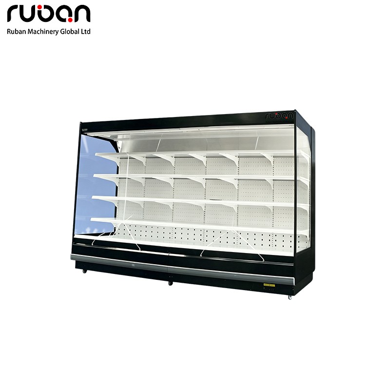 Luxury Open Air Curtain Display Chiller For Supermarket Grocery - Ruban