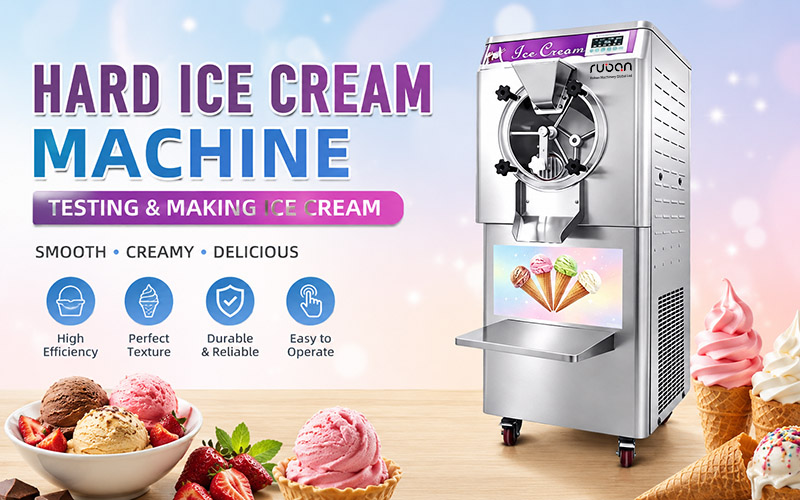 Commercial Hard Ice Cream Machine
