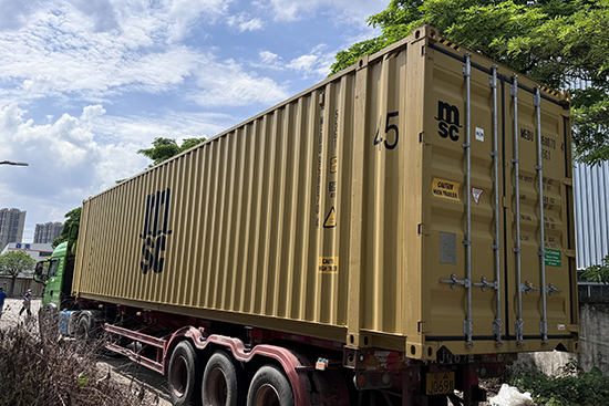 Consistent orders, professional container loading complete!