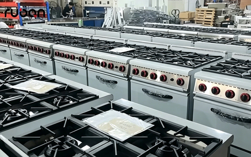 China Heavy-Duty Commercial Gas Range