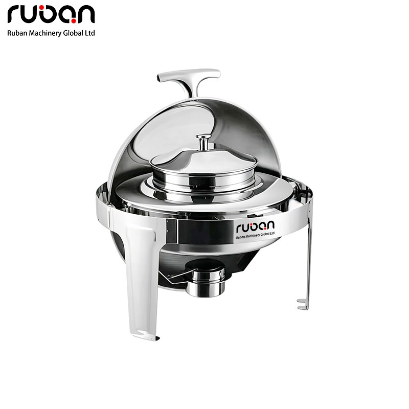 Roll top soup chafer