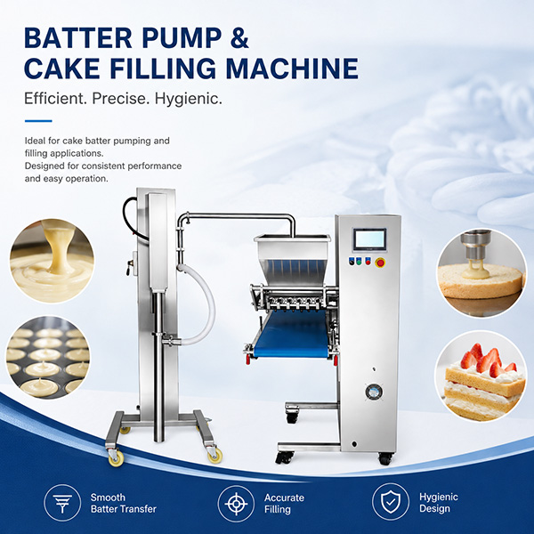 The Art of Precision: Automated Multi-Head Batter Depositing 🤖🧁