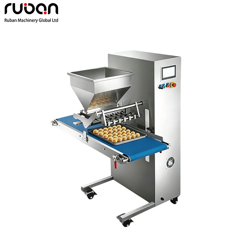 Heavy-Duty Stainless Steel Piston Paste Injector | Precision Quantitative Filling & Depositing Machine for Biscuits, Puffs & Macarons - Ruban