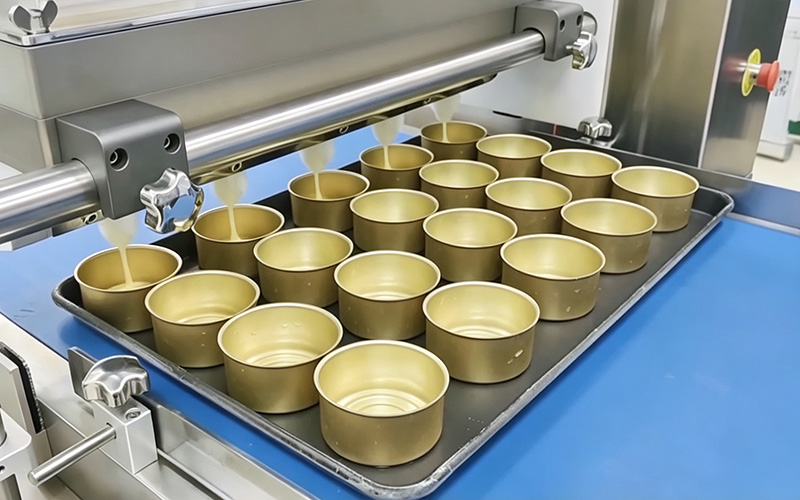 Uneven Cake Pouring? Slow Manual Filling? This Fully Automatic Batter Depositor Solves Your Mass Production Bottlenecks All at Once!