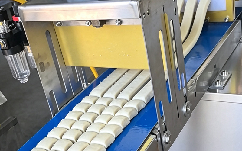 Automatic Dough & Food Cube Cutting Machine | High-Speed Commercial Divider