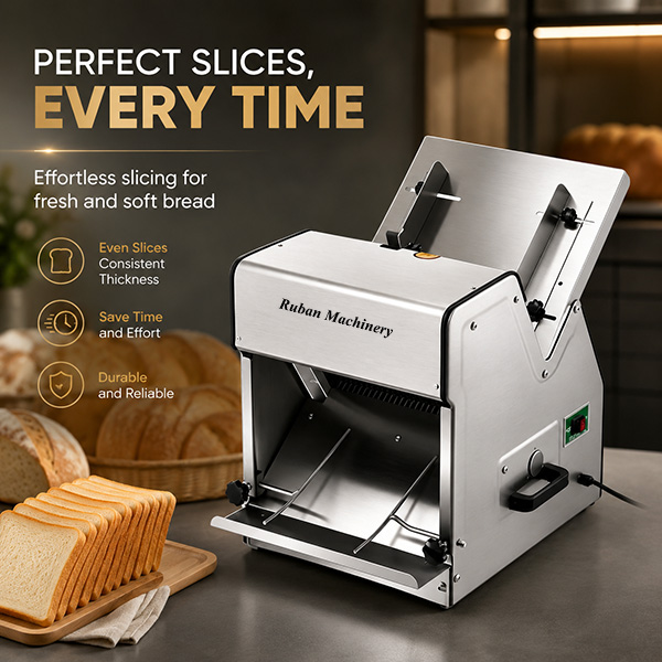 Boost Bakery Efficiency: An In-Depth Look at the Ruban Automatic Bread Slicer