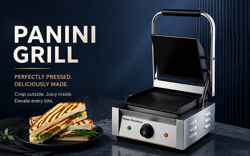 Commercial Panini Grill: Perfect Pressing for Superior Flavor