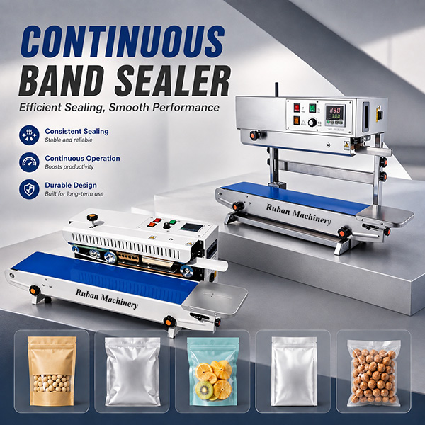 Continuous Band Sealer: How to Choose the Right Equipment for Your Bag Packaging Line
