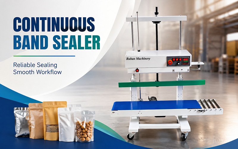 Vertical Continuous Band Sealer: The High-Efficiency Sealing Solution for Large and Heavy Bags