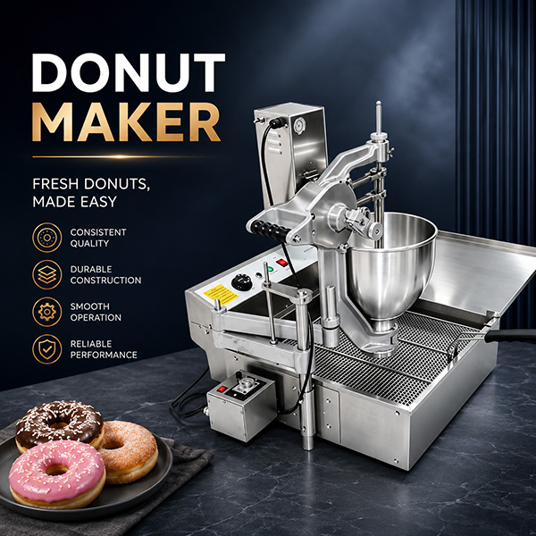 How to Choose a Commercial Donut Machine? Buyer’s Guide & Pitfall Avoidance for Small to Mid-Sized Shops